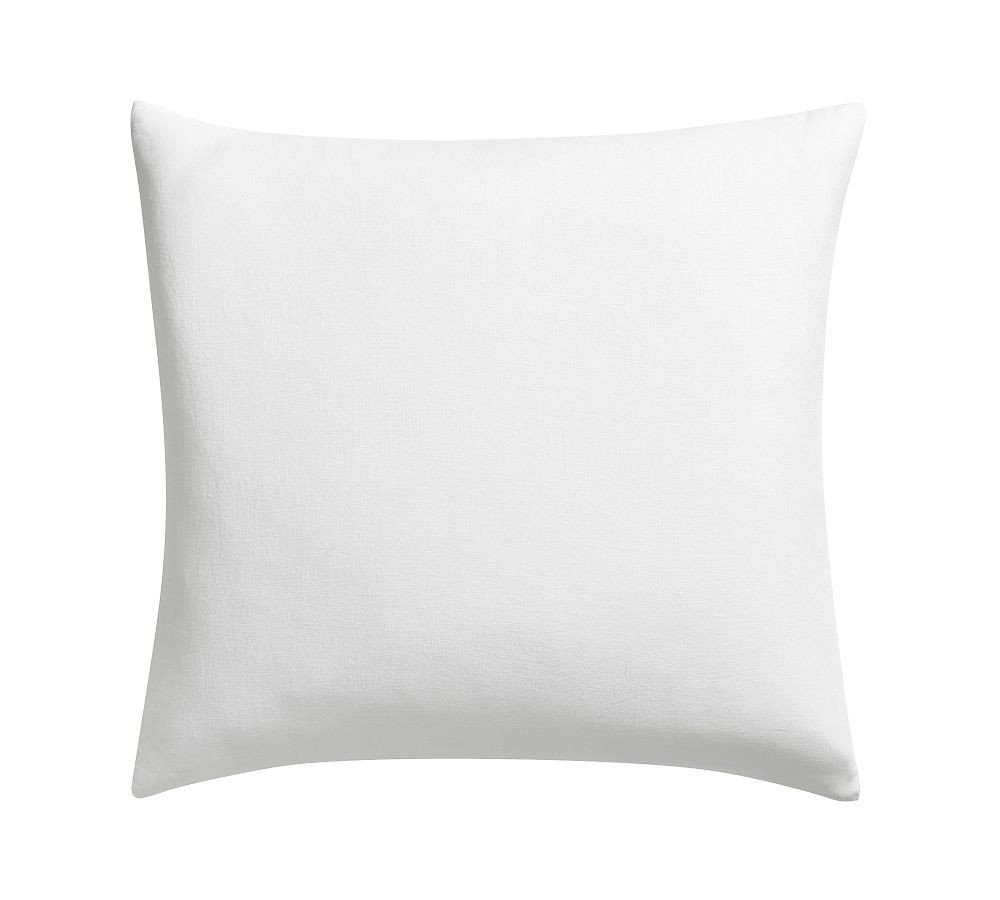 Classic Belgian Flax Linen Knife Edge Sham | Pottery Barn (US)