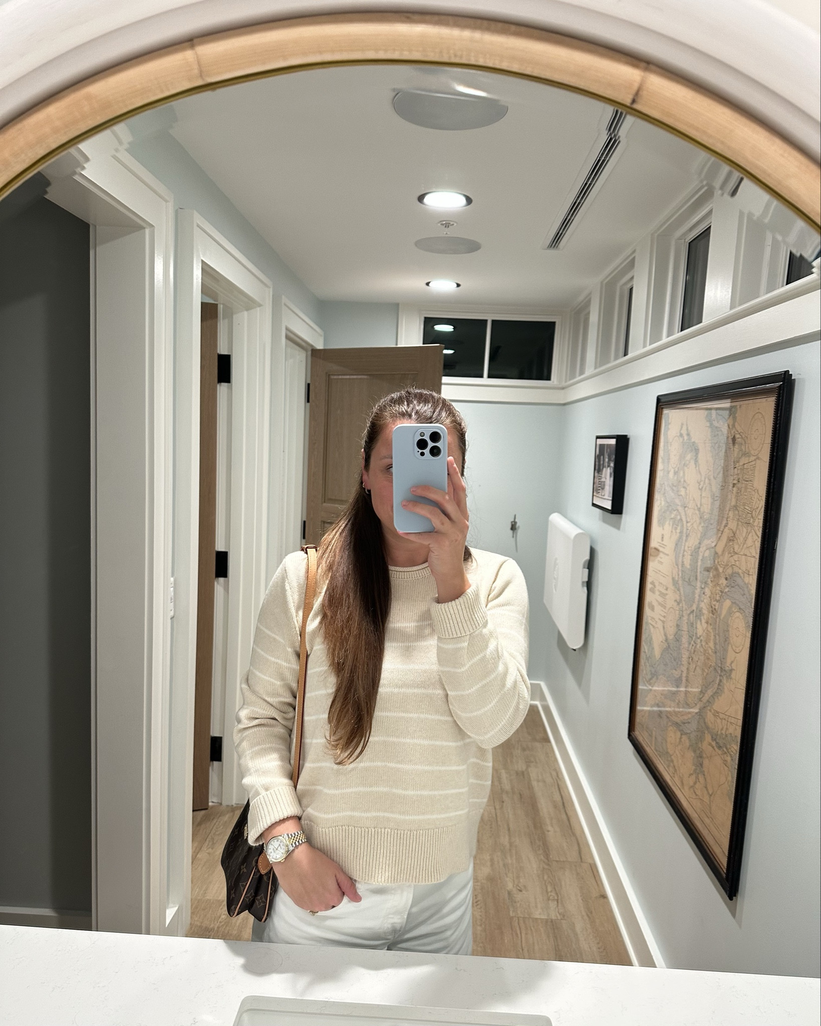 Vineyard Vines 40% off storewide! Love this new striped beige roll neck sweater + my favorite white jeans are only $35 right now from American Eagle!

#LTKGiftGuide #LTKootd #LTKCyberWeek