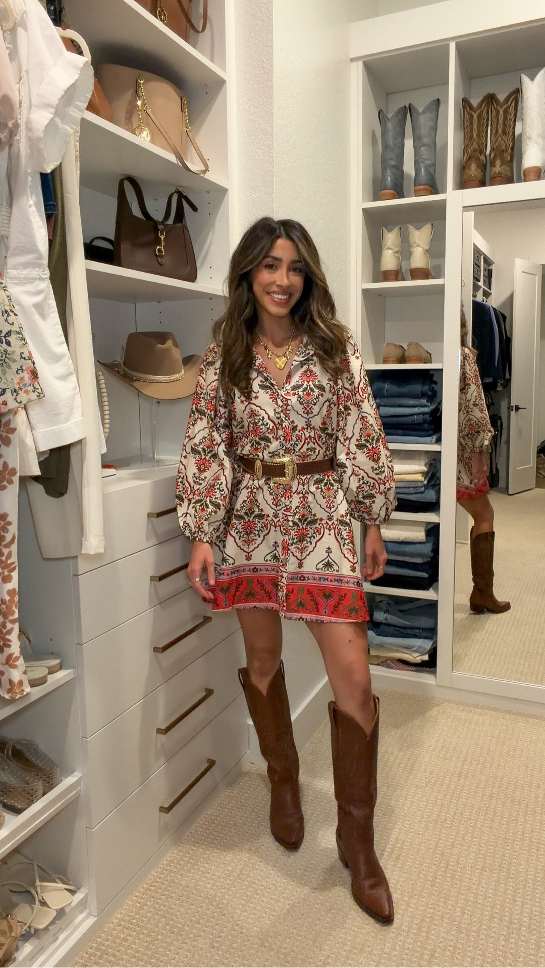When summer meats fall ☀️🍁👢🤠 the dress is on sale too!

#LTKootd #LTKSeasonal #LTKSaleAlert