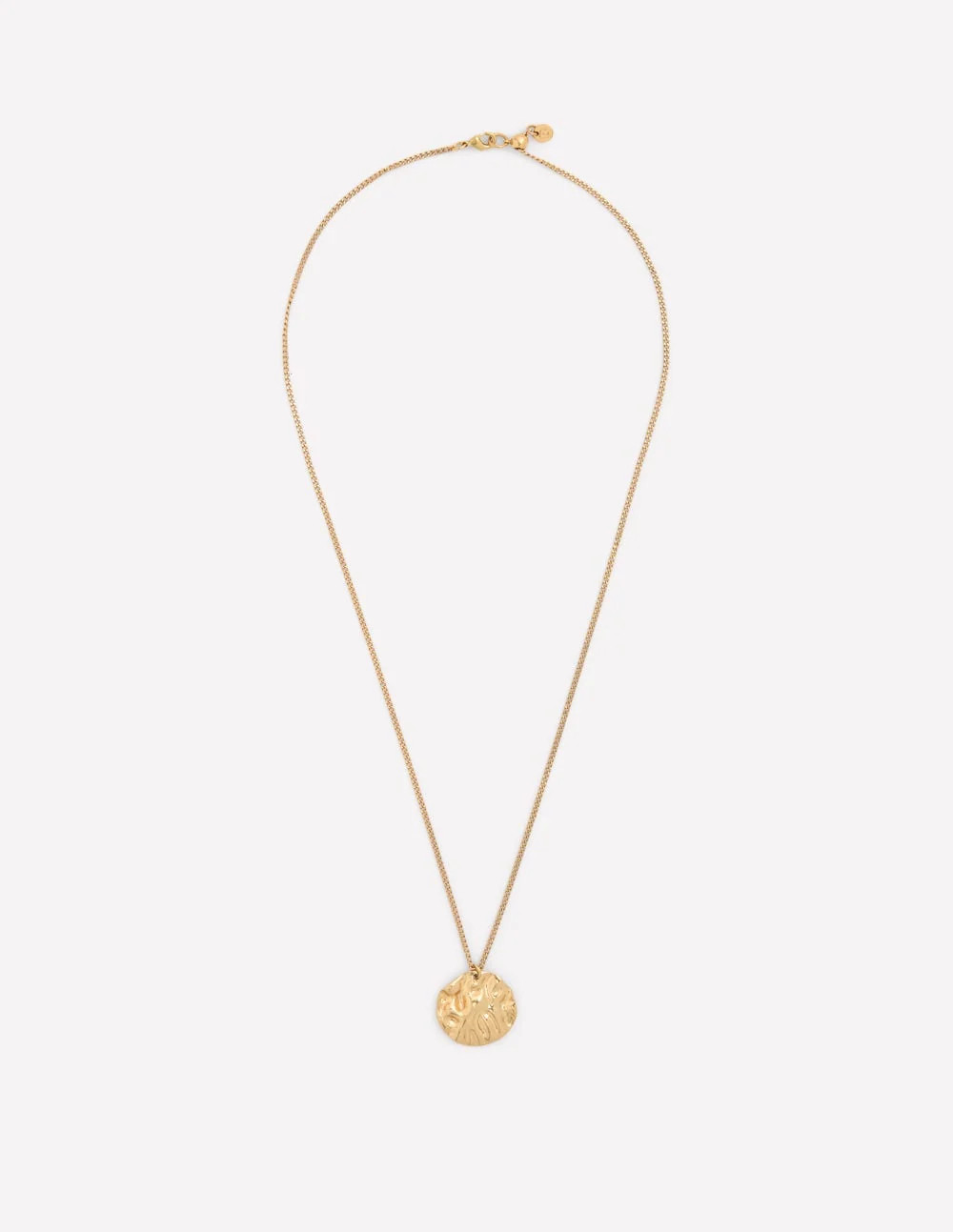 Hammered Penny Necklace-Gold | Boden (US)