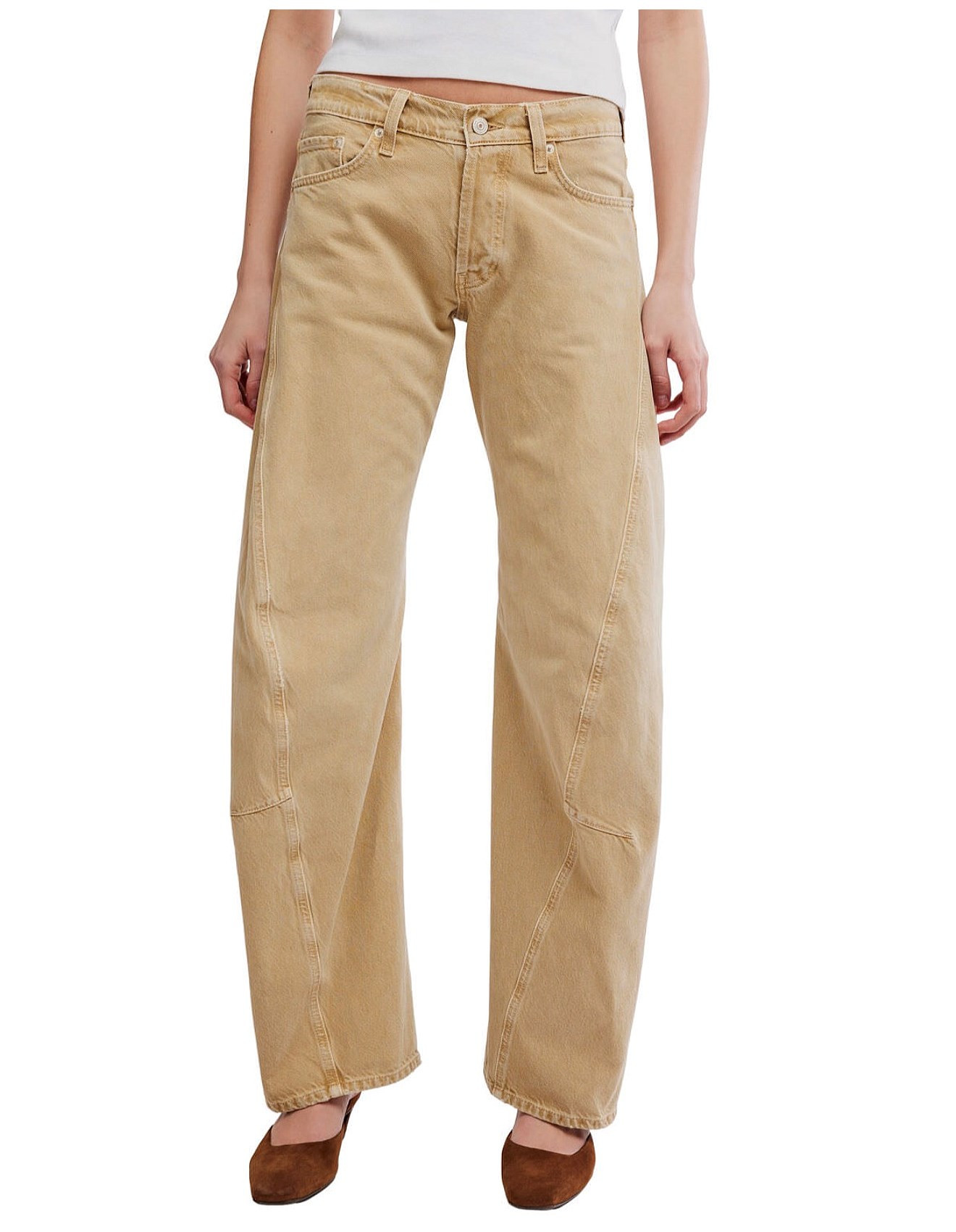 Free People Fable Twisted Seam Jean | David Jones | David Jones (Australia & New Zealand)