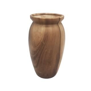 8" Woodgrain Ceramic Vase by Ashland® | Michaels Stores