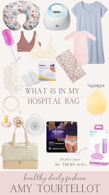 Hospital bag must haves! Second time around and all of these I used! 
Hospital must haves// hospital bag// postpartum essentials// postpartum// breastfeeding // breastfeeding essentials// newborn must haves// newborn gown// breast pump 



#LTKbaby #LTKbump #LTKsalealert