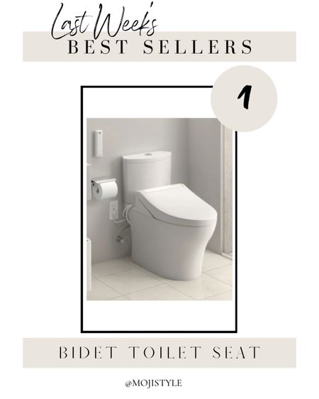 This bidet toilet is this week’s best seller! It’s from Wayfair and the perfect bathroom upgrade.

#LTKhome #LTKsalealert