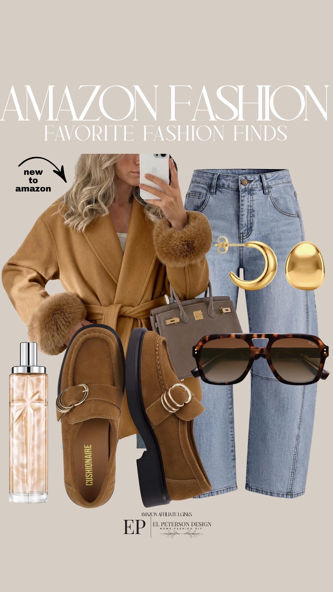 Amazon
Jeans
Jacket
Loafers
Sunglasses
Perfume
Earrings