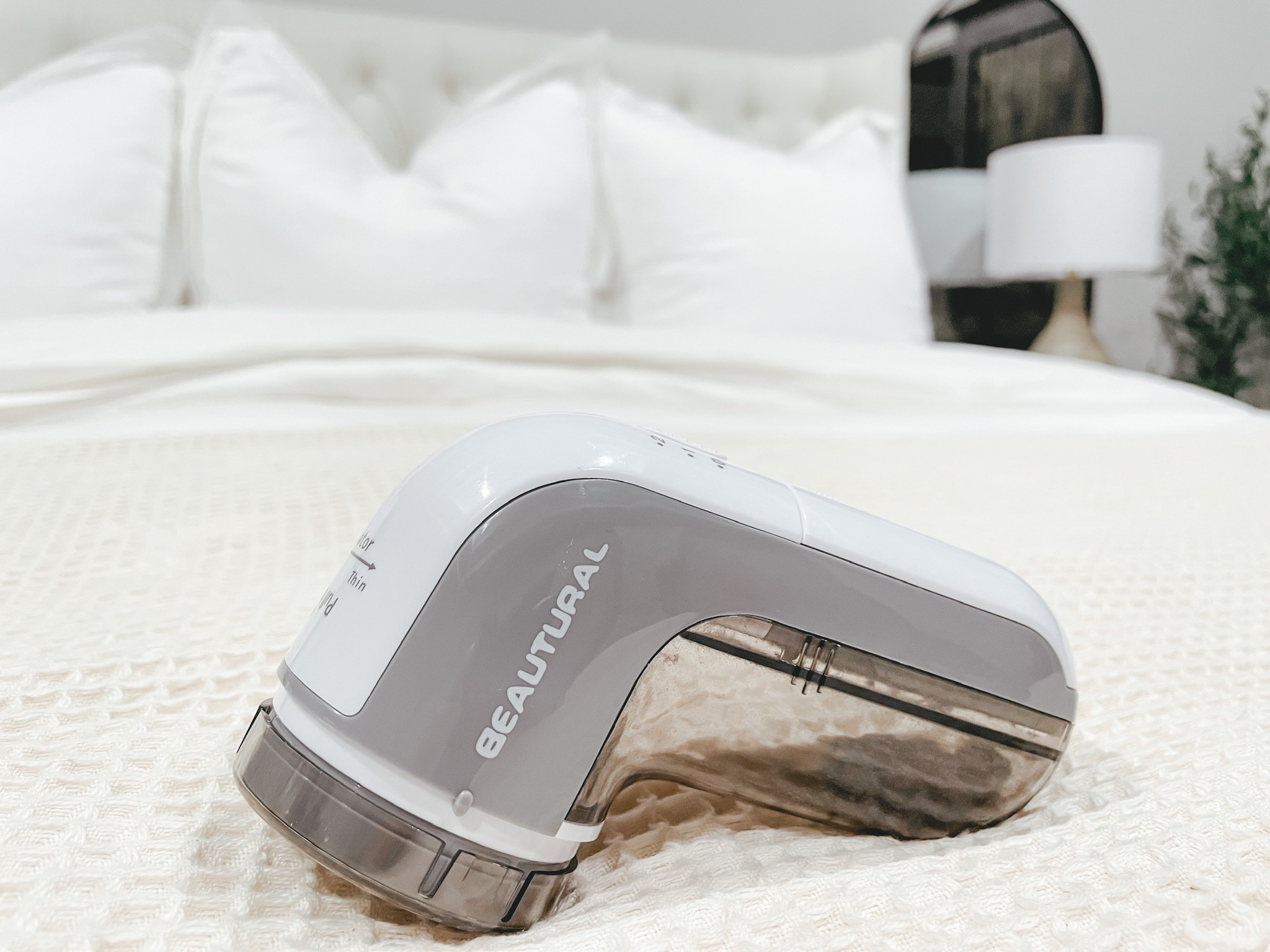 This fabric shaver is one of my bedroom essentials! It easily removes all lint and fuzz balls from my clothes and bed sheets.

#LTKhome #LTKFind