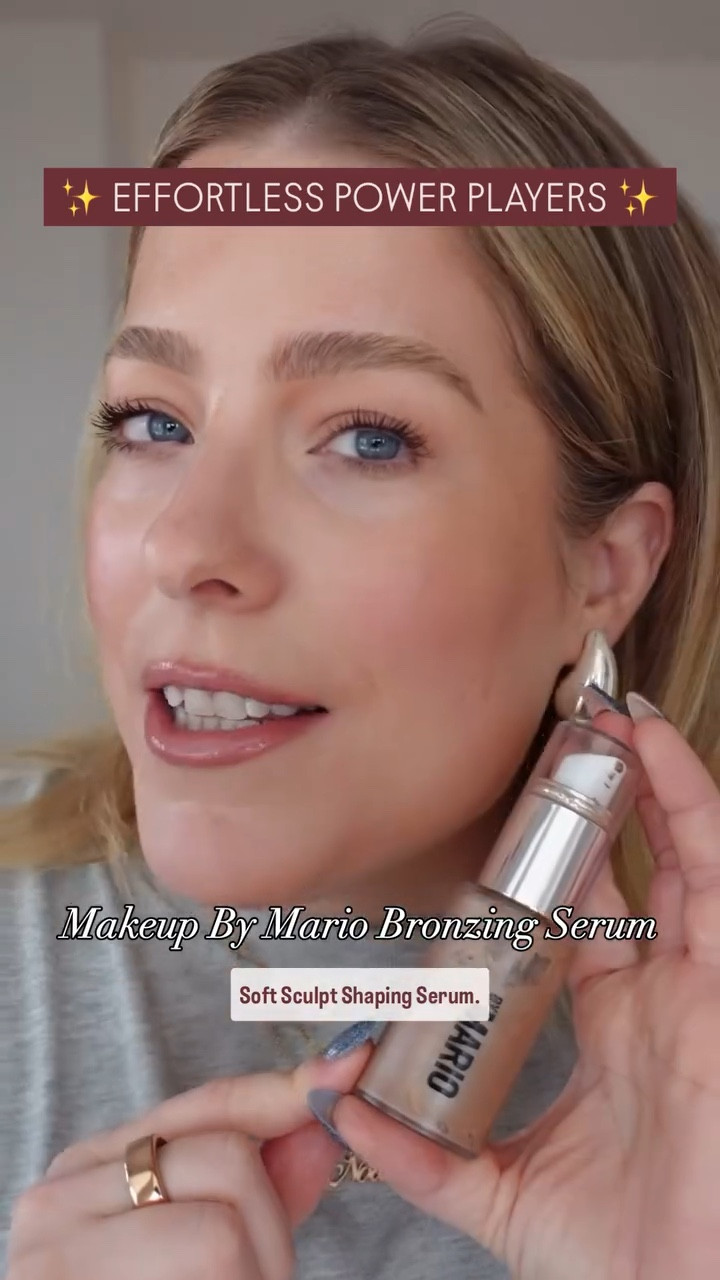 Hero Product Alert 🚨

The Mario Soft sculpt serum Bronzing Drops will give you that just-back-from-vacation glow without any effort. Perfect for all skin types—oily, dry, or somewhere in between. 

And for my extra dry skin friends, the Skin Enhancer by Makeup by Mario has your back. These are the ultimate bronzing game-changers! ✨

#LTKwatchnow

#LTKbeauty #LTKcanada
