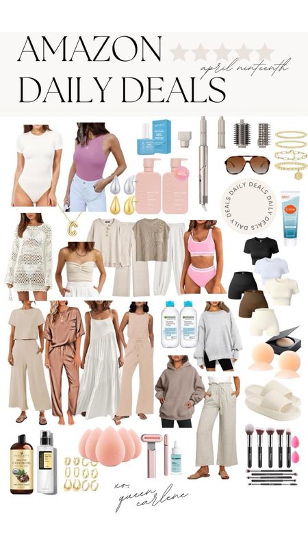 Amazon Daily Deals I absolutely love! So many cute spring dresses, spring outfit ideas, vacation outfits, sandals, basics & midsize fashion finds on deal today from Amazon fashion!


#LTKsalealert #LTKbeauty #LTKfindsunder50