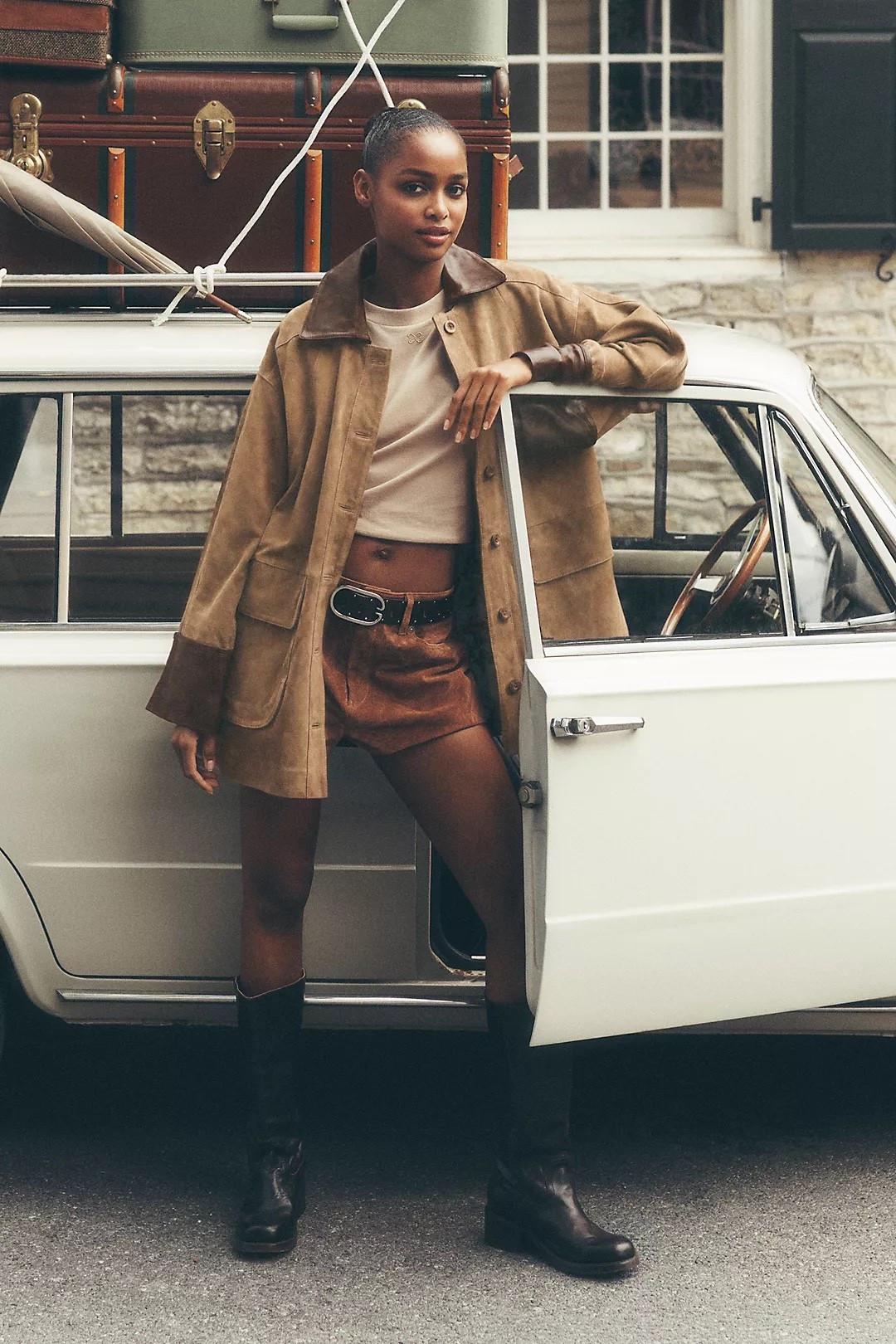 The Pilcro Adelaide Suede Barn Jacket from Anthropologie is the kind of timeless layer that makes a fall outfit feel instantly cooler. 

The rich brown suede and relaxed barn-jacket silhouette pair effortlessly with denim, trousers, skirts, boots, and everyday basics. 

Save this Anthropologie jacket for fall outfit inspiration, elevated casual style, cool-girl fashion, suede jacket outfits, and chic transitional wardrobe ideas.

Anthropologie jacket, Pilcro Adelaide jacket, suede barn jacket, brown suede jacket, women’s barn jacket, suede jacket outfit, fall jackets for women, fall outfit ideas, cool girl outfits, chic fall outfits, Anthropologie fashion, transitional outfits, casual fall style, elevated basics, women’s suede jacket, fall fashion 2026

#LTKgrwm #LTKootd #LTKSeasonal