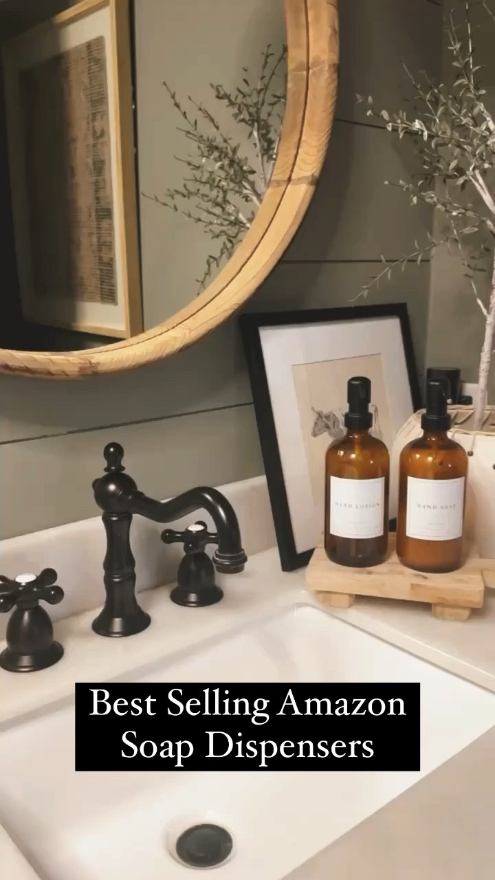 Best selling Amazon soap dispensers, bathroom decor, bathroom inspoX powder bath inspo, powder bath 

#LTKVideo #LTKStyleTip #LTKHome