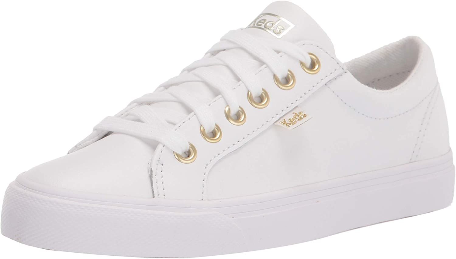 Keds Women's Jump Kick Leather Sneaker | Amazon (US)