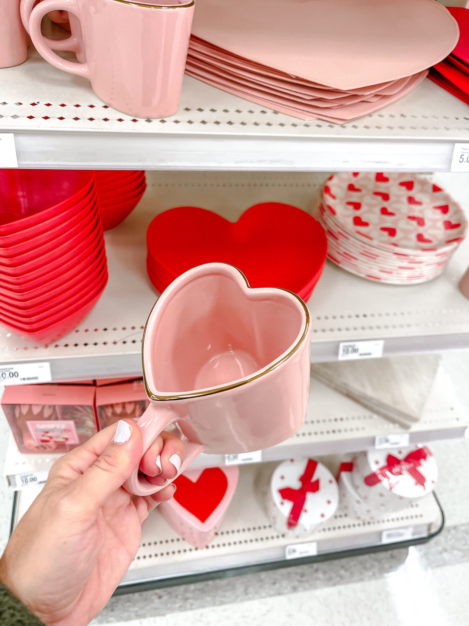 Target Valentine’s Day finds #new #newattarget #valentinesday #vday #hearts #love #mug #coffeemug #plates #placemats #home #homedecor #homefinds #holiday #holidaydecor #gifts #giftsforher #seasonal

#LTKHoliday #LTKhome #LTKSeasonal