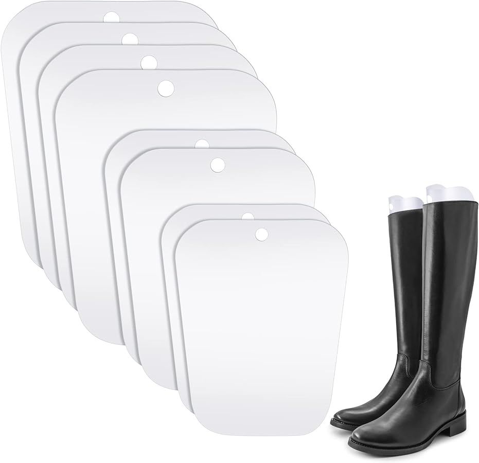 Bememo 8 Pieces Boot Shaper Form Inserts Tall Boot Support for Women and Men | Amazon (US)