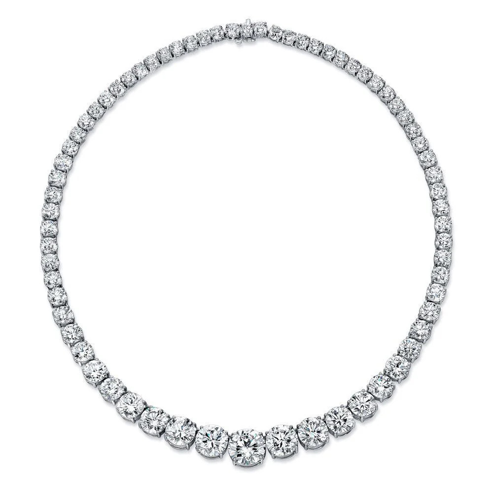 Diamond Riviera Necklace | Norman Silverman