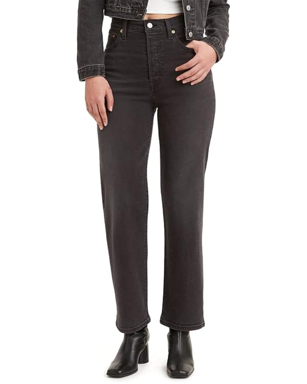 Levi's Women's Ribcage Straight Ankle Jeans | Amazon (US)