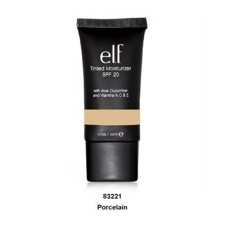 e.l.f. Tinted Moisturizer SPF 20, Porcelain | Walmart (US)