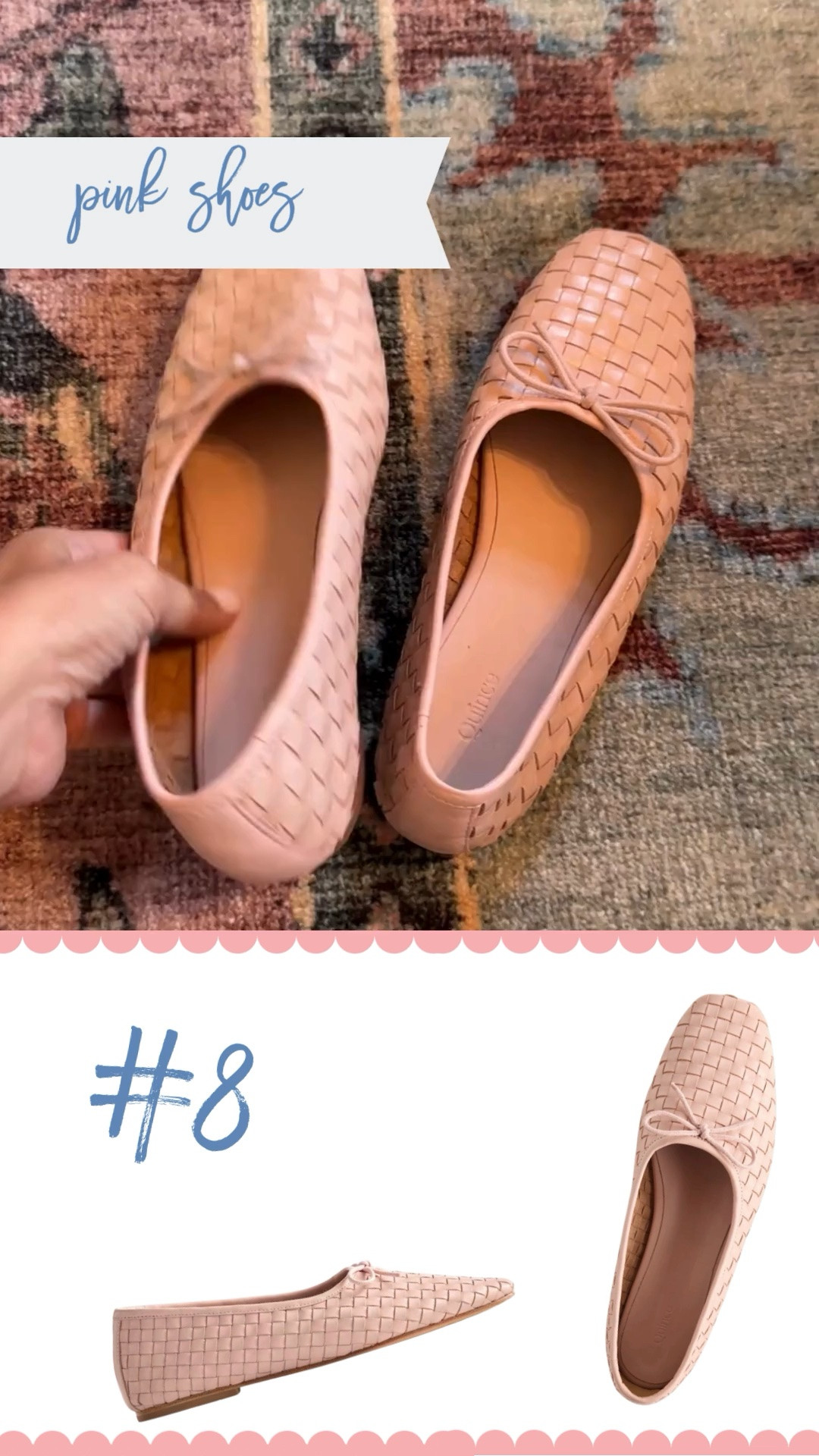 Y’all have seen me wear these a ton…they are so comfortable and come in 3 other colors. 
I typically size down 1/2 a size in flats and Mary Jane’s.

#LTKdayinmylife #LTKstorytime #LTKSeasonal