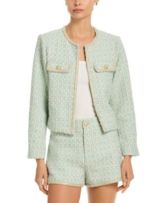 Tweed Braided Trim Jacket | Bloomingdale's (US)