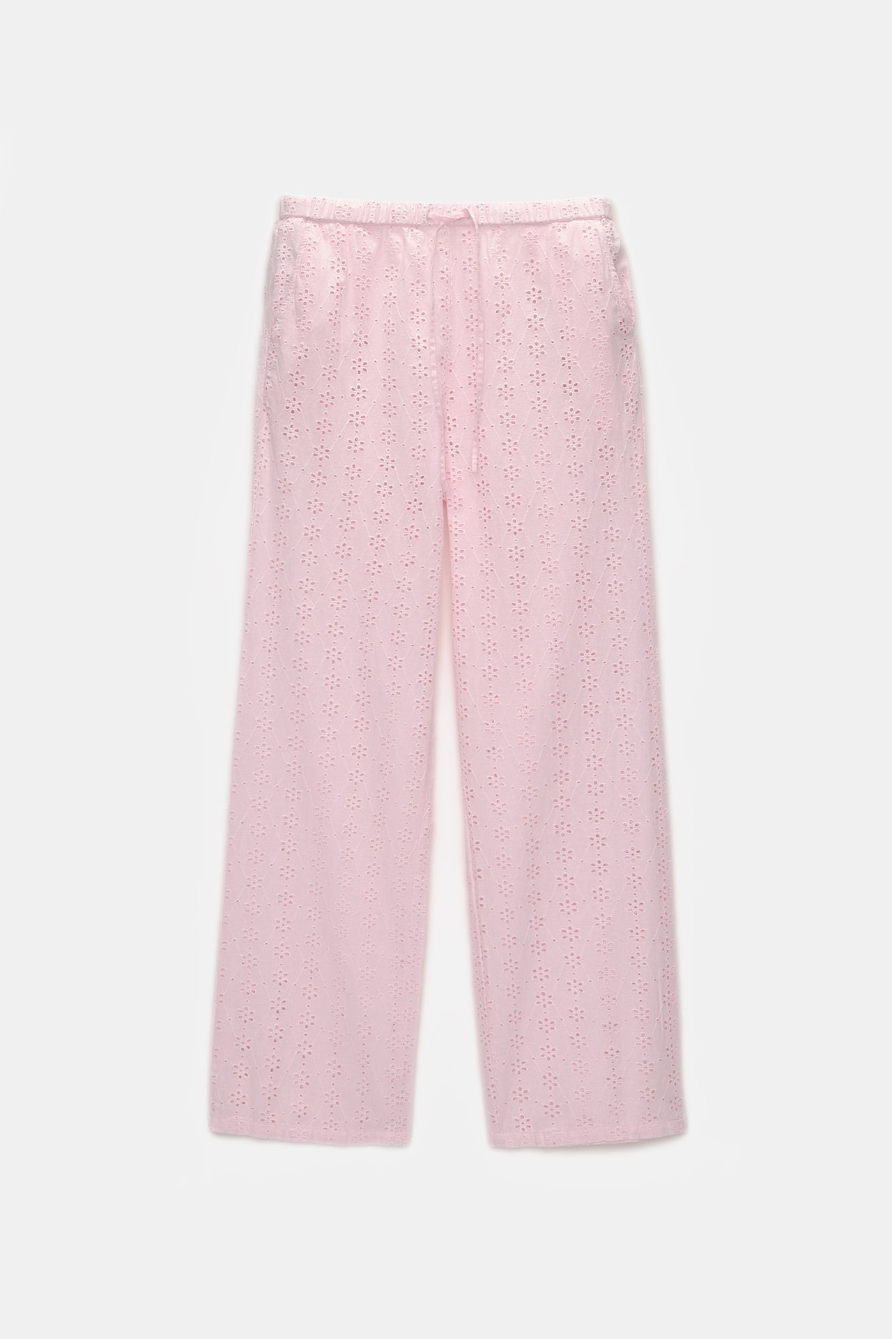 Broek met Zwitsers borduursel | PULL and BEAR NL