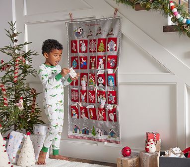 Quilted Advent Calendar | Pottery Barn Kids | Pottery Barn Kids