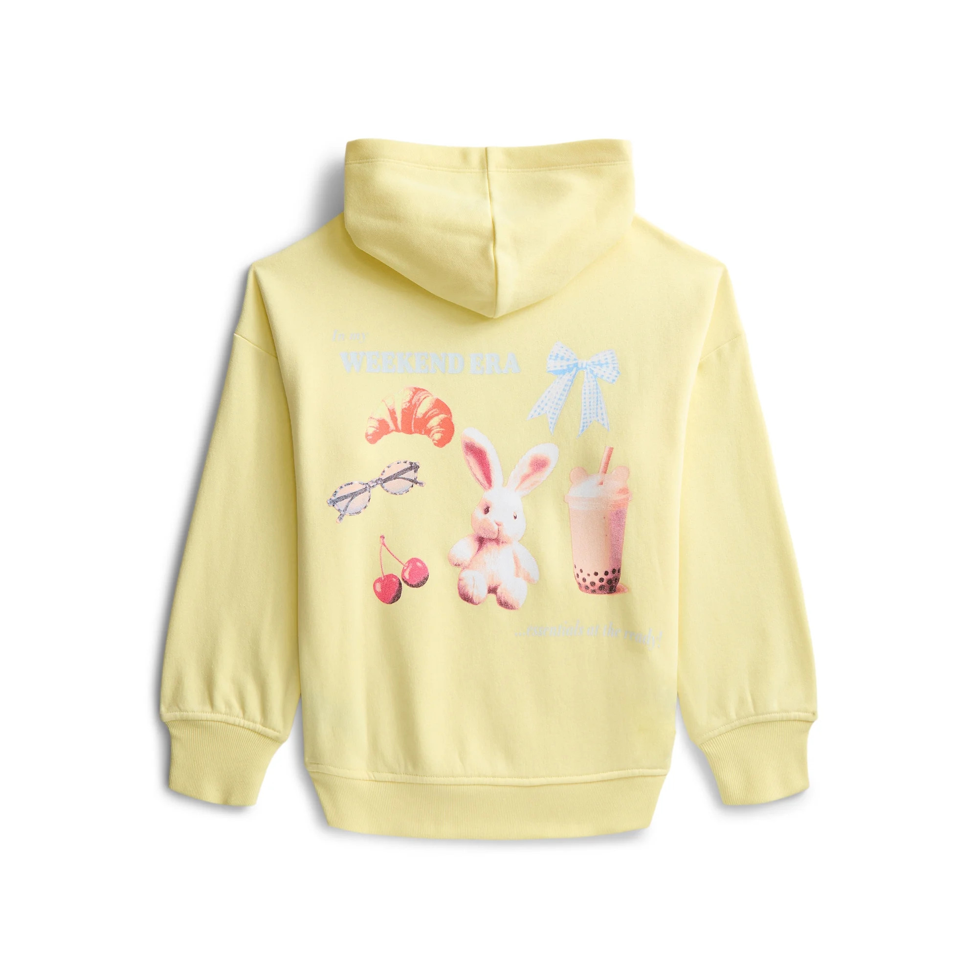 Weekend Academy Girls Graphic Hoodie, Sizes 4-18 | Walmart (US)