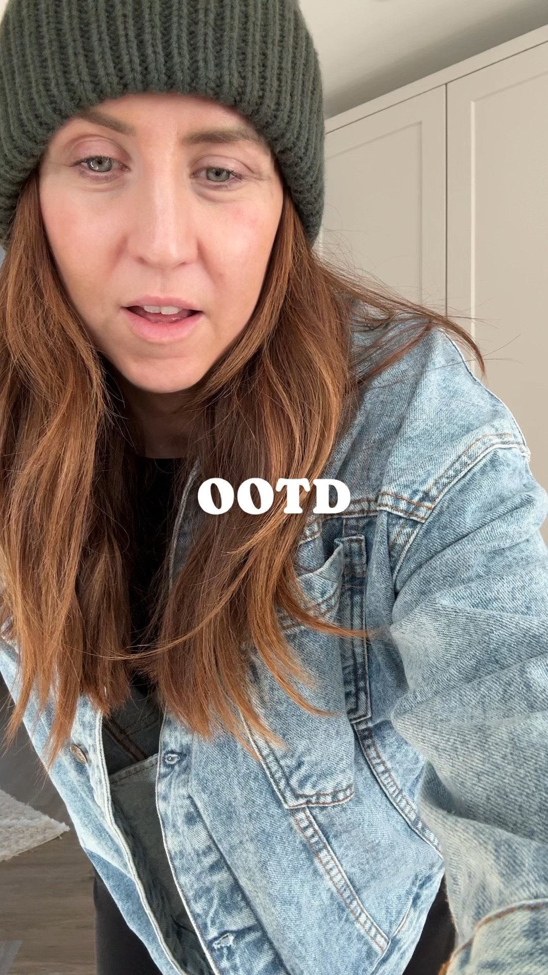 Black joggers denim jacket outfit 

#LTKbeauty #LTKstyletip #LTKfitness