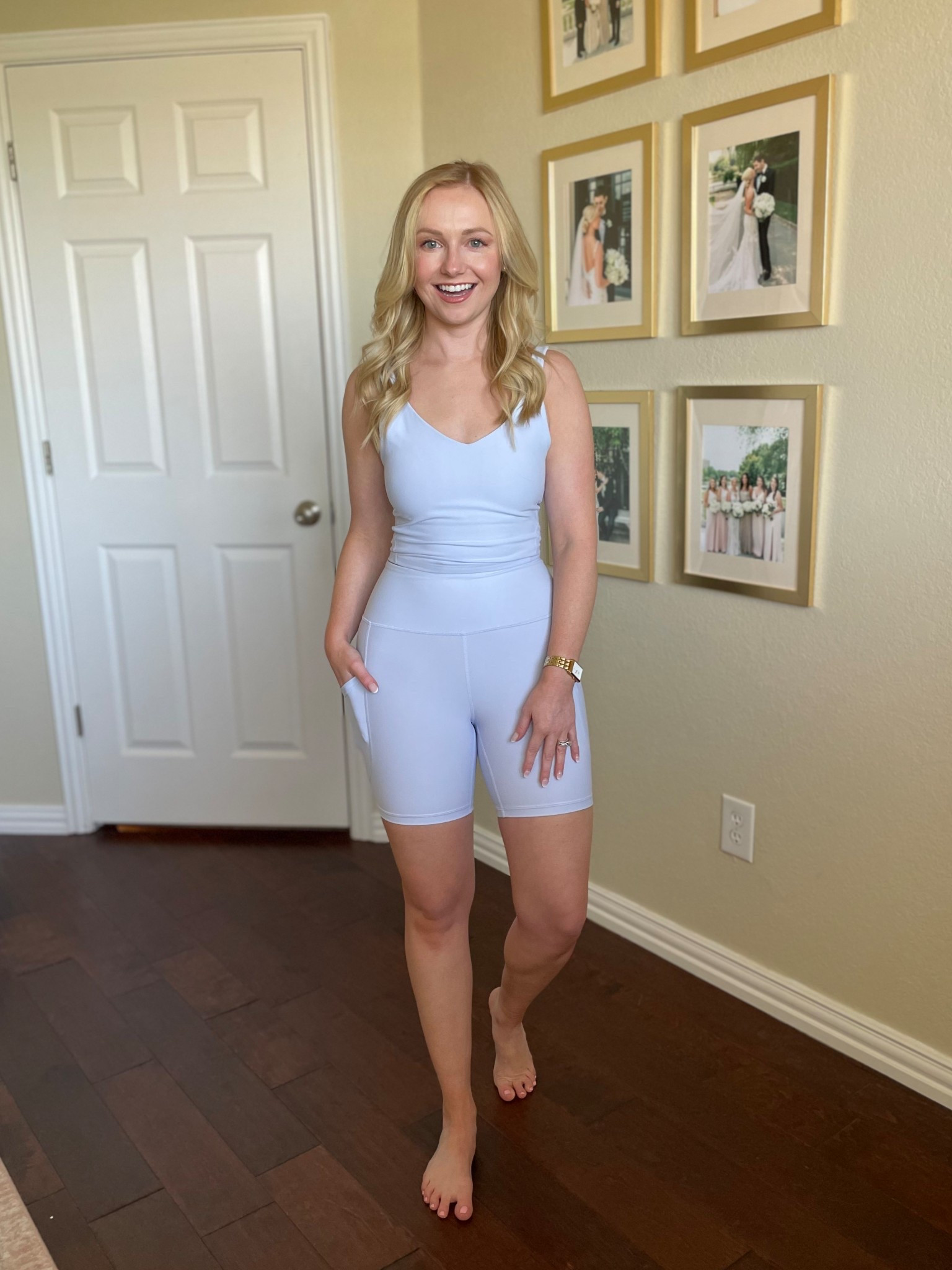 Old navy power soft matching set! Wearing a S in both 

#LTKStyleTip #LTKActive #LTKFindsUnder50