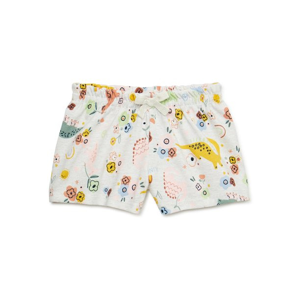 Garanimals Baby Girls Paperbag Short, Sizes 0-24 Months | Walmart (US)