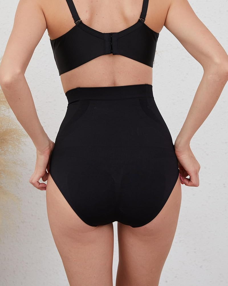 Everyday Shapewear Tummy Control Underwear - High Waisted Body Shaper Panties Seamless Shapewear ... | Amazon (US)