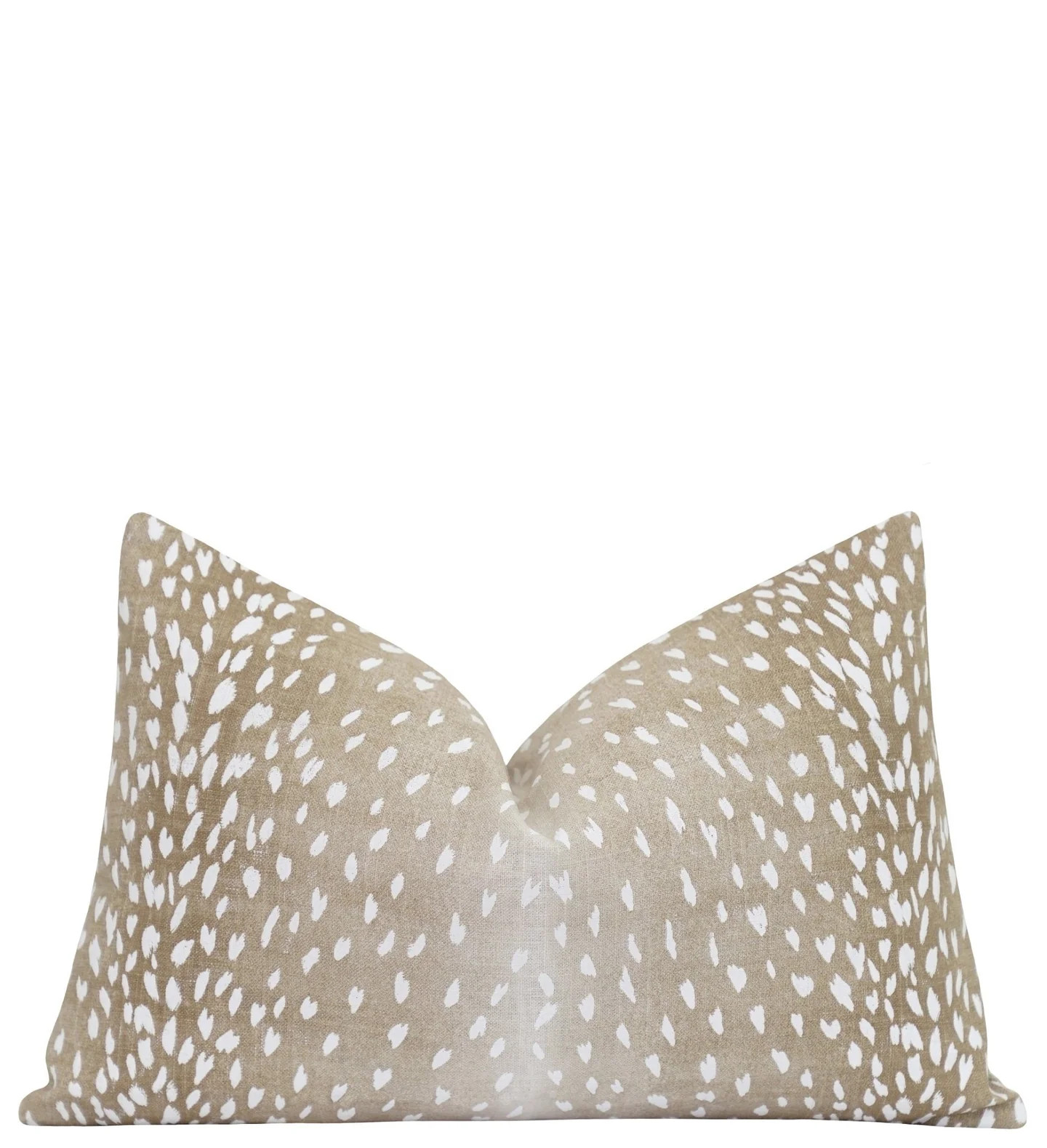 Fawn Antelope Deer Print Pillow | Land of Pillows