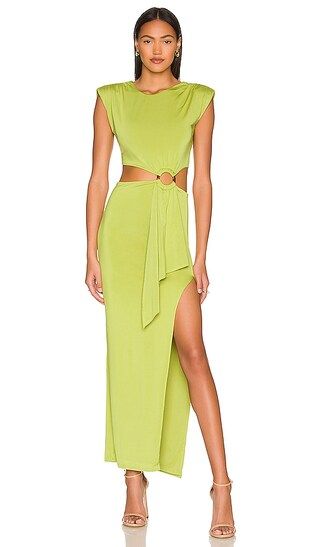 Encore Dress in Chartreuse Green | Revolve Clothing (Global)