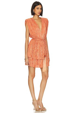 Dalit Dress in Orange | Revolve Clothing (Global)