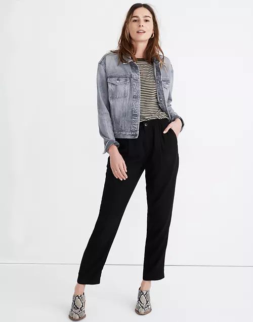 Drapey Track Trousers | Madewell
