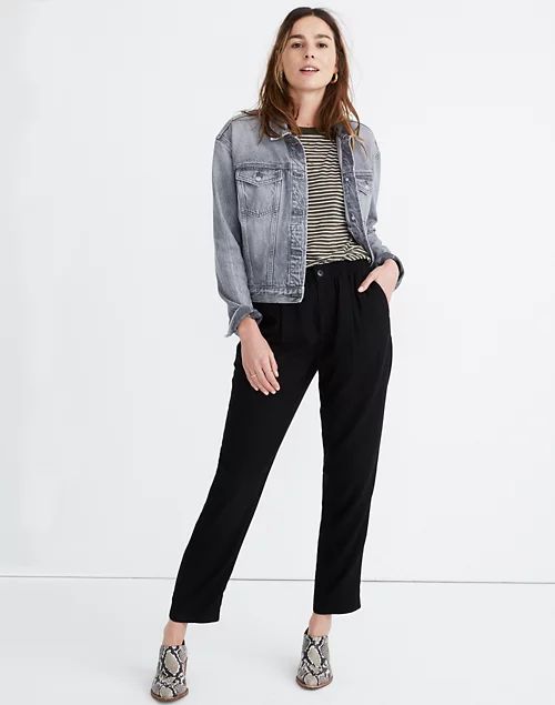 Drapey Track Trousers | Madewell