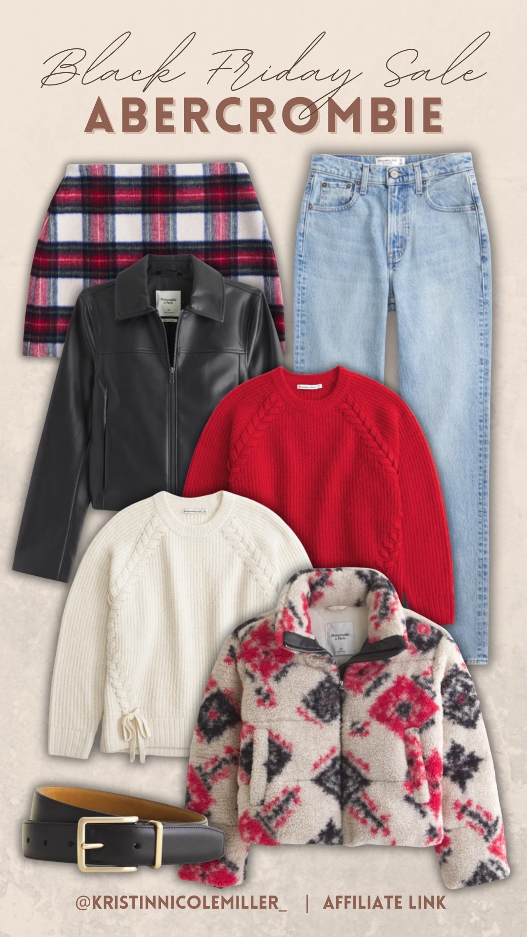 Up go 50% off Abercrombie for Black Friday!! 

Sales shopping gift ideas holidays women’s her sweaters holiday outfits 

#LTKHoliday #LTKCyberWeek #LTKGiftGuide