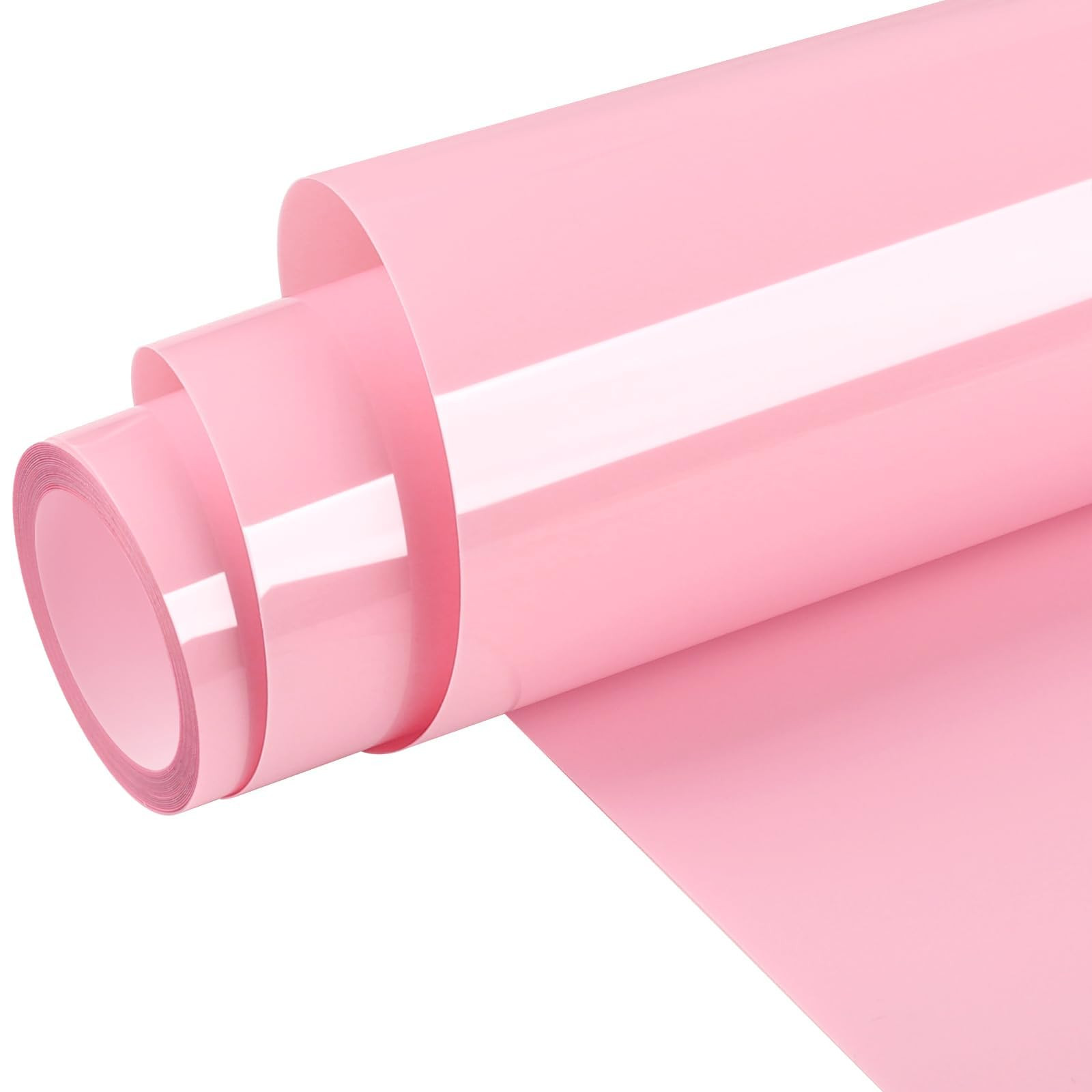 WRAPXPERT Light Pink HTV - Pink HTV Heat Transfer Vinyl 12" x5ft,Baby Pink Iron on Vinyl for T-Sh... | Amazon (US)