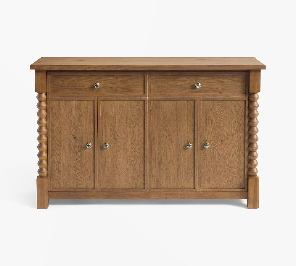Chris Loves Julia Stacked Ball Buffet (54") | Pottery Barn (US)