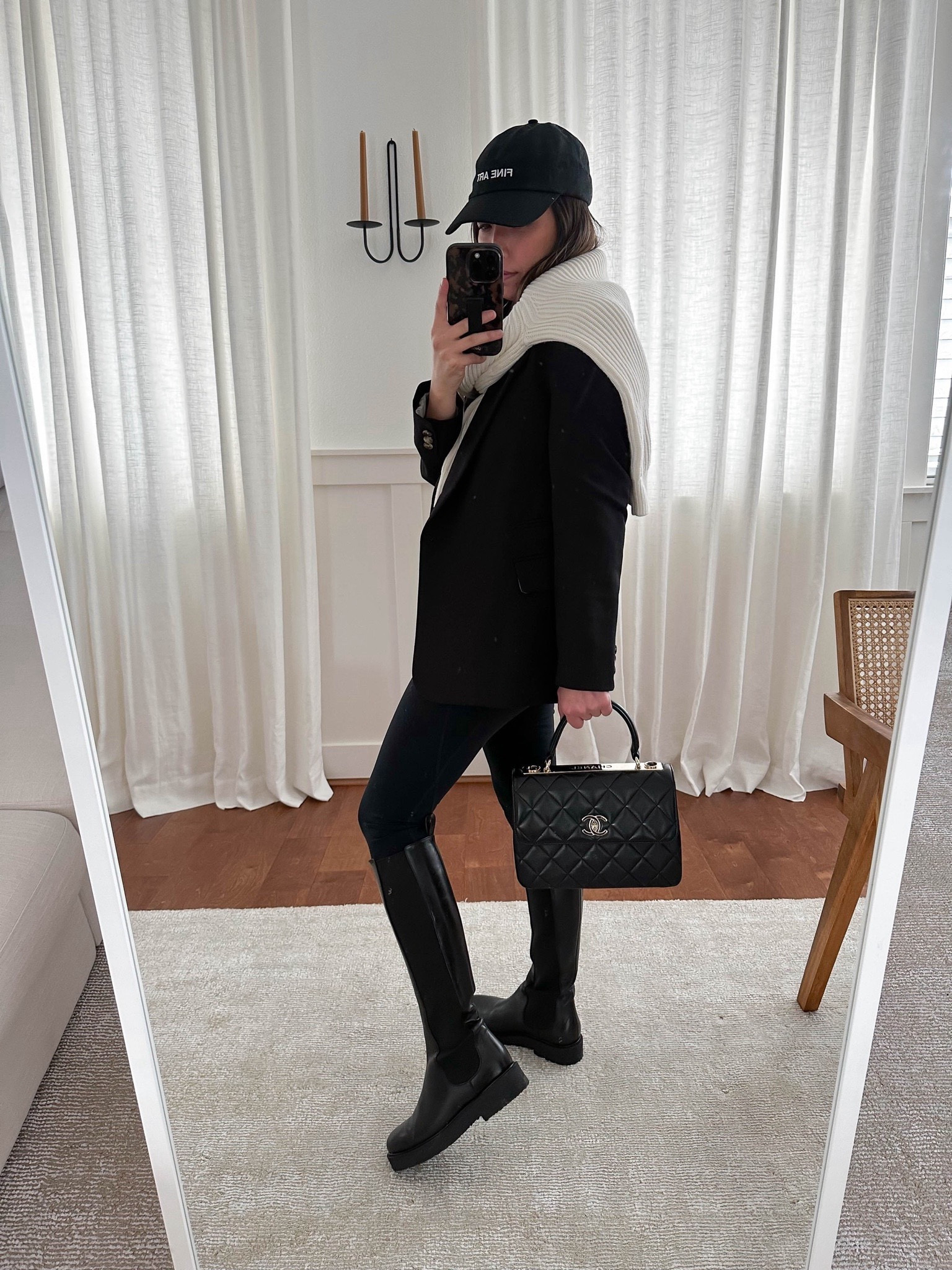 Staud Palamino boots. Love this styled fur snug to the calf. Shaft too snug for jeans tho. So great with leggings, dresses, and skirts. Run tts  

Boots, black boots, winter boots 

#LTKshoecrush #LTKsalealert #LTKCyberWeek