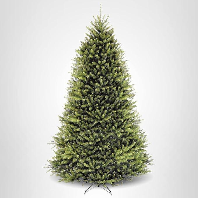 National Tree Company 6.5 ft Unlit Dunhill Fir Full Artificial Christmas Tree, 1,838 Tips, Includ... | Amazon (US)