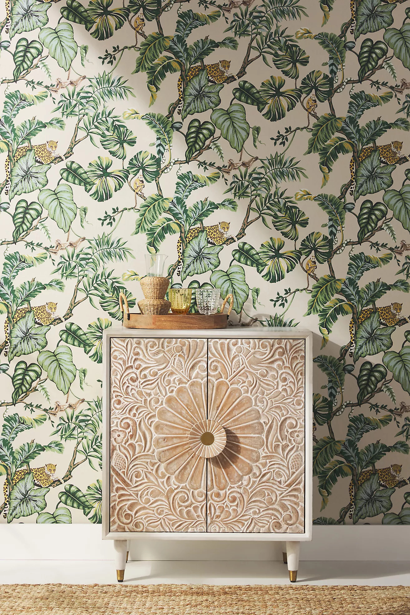 Jungle Cat Wallpaper | Anthropologie (US)