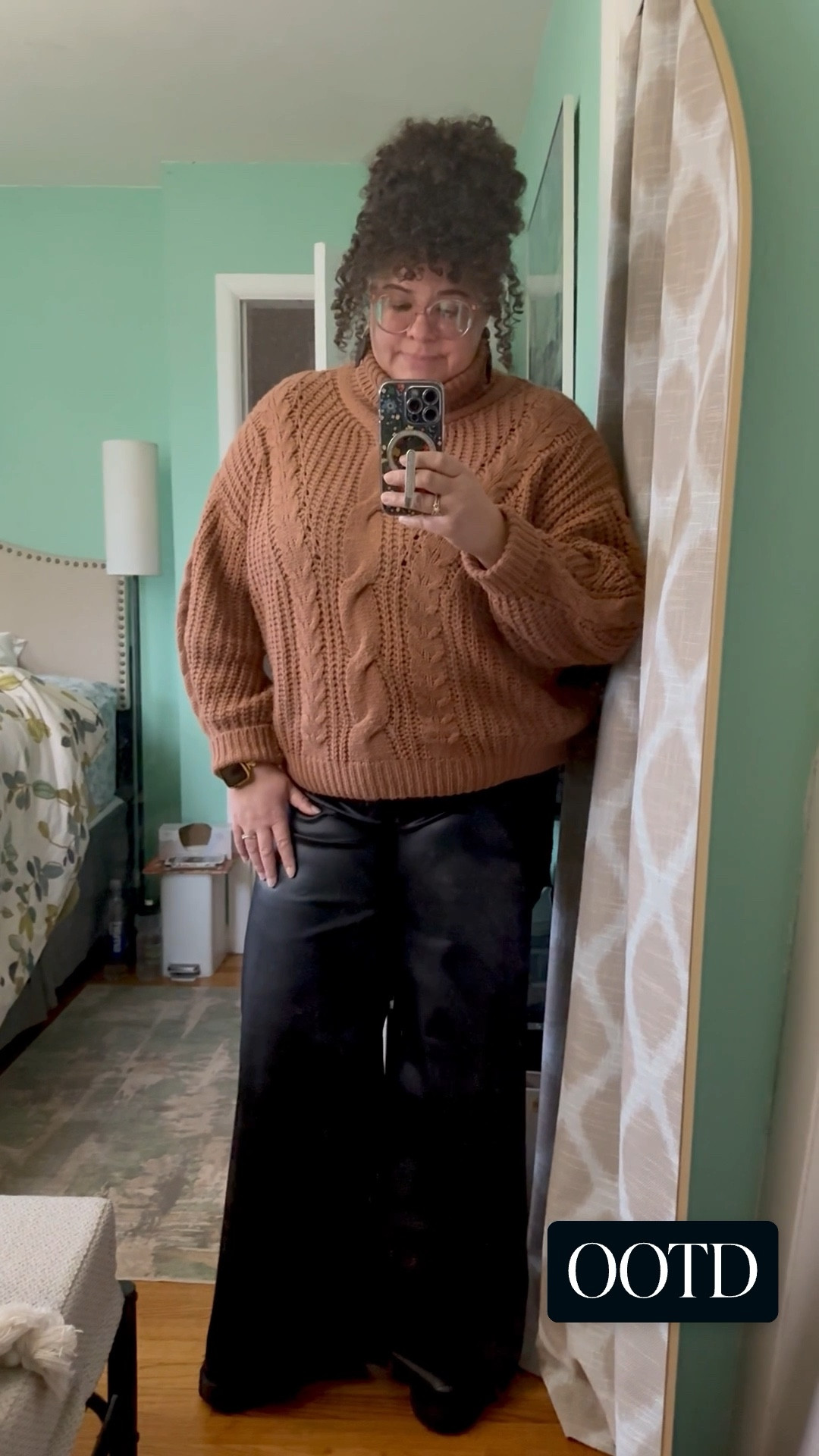 Got these coated denim wide leg jeans by Kut from the Kloth from Evereve! #everevepartner

I paired them with a chunky sweater for a cold winter day, and these lug sole boots by DKNY that were gifted to me in exchange for my honest review on Amazon.

I cannot recommend Kut jeans enough! They are my favorites and have been for years. 

I am wearing a size 14 in the jeans. And they are on sale!

#LTKootd #LTKMidsize #LTKSaleAlert