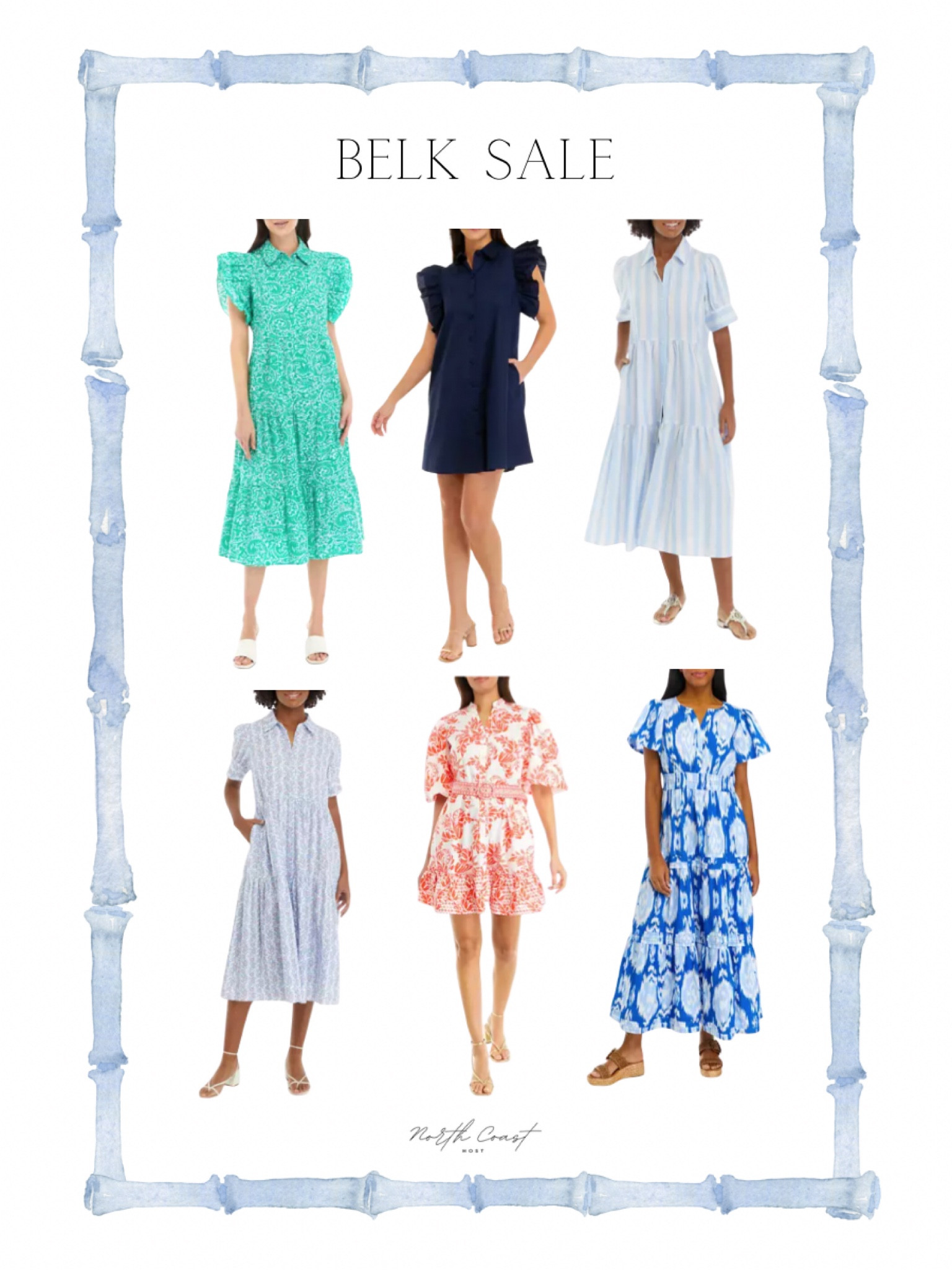 Summer dresses, all on sale for 50% or more off!! 

#belksale #summerdresses #southerndress #southernstyle

#LTKParties #LTKFindsUnder50 #LTKSummerSales
