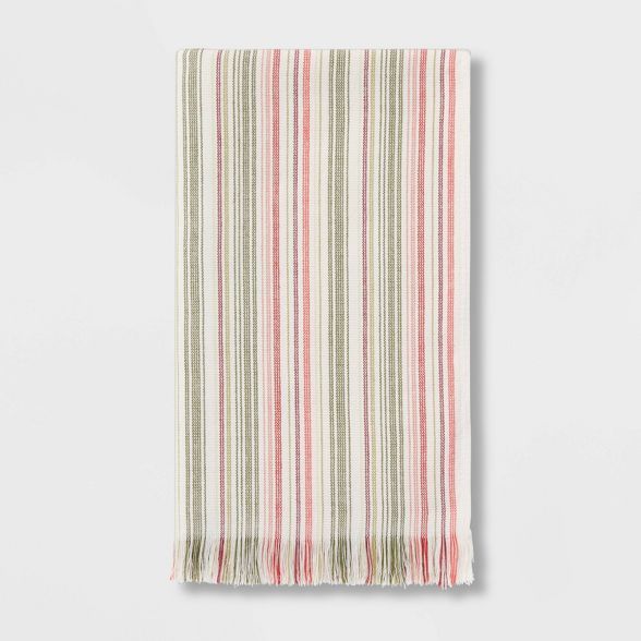 Holiday Flat Woven Hand Towel - Threshold™ | Target