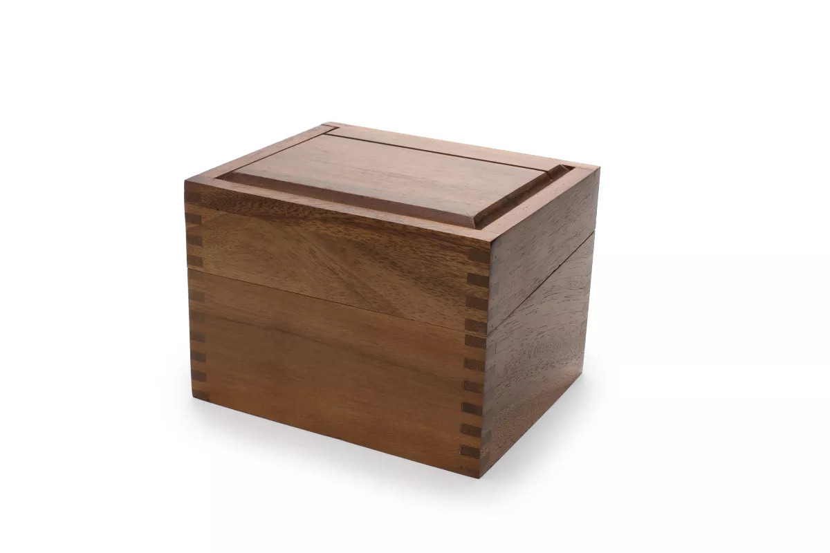 Fox Run | Recipe Box, Acacia Wood | Target