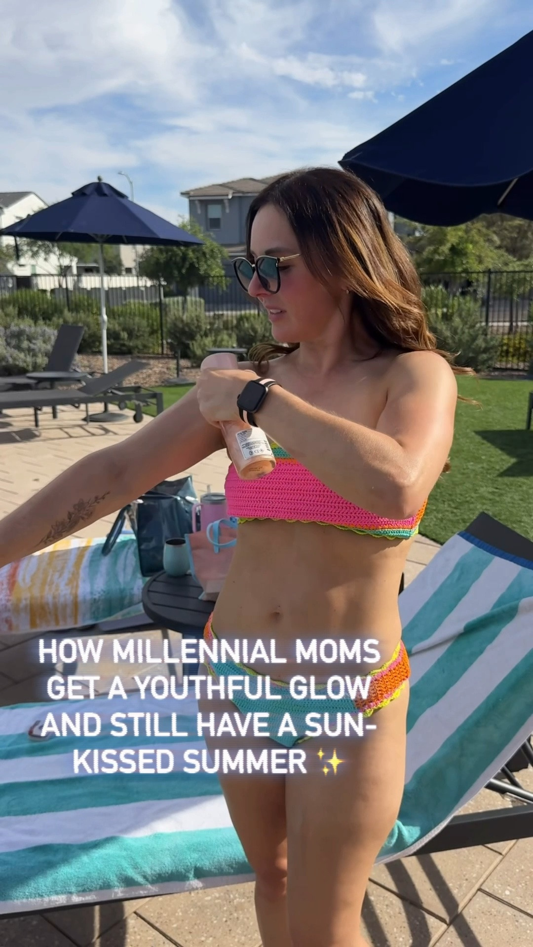 Five moms stopped me to ask what I was using on my skin, so let’s talk about the real MVP: Kopari sun protection. I packed the SPF essentials that keep my skin protected, glowy, and beach-day ready without feeling heavy or sticky. Cute bikini moment, yes, but protected skin is always the flex. Linking my Kopari favorites here ☀️

#LTKOver40 #LTKBeauty #LTKSwim