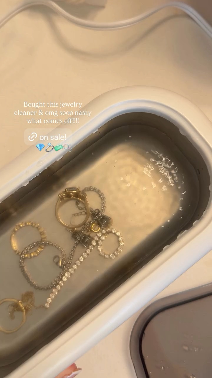 You will be shocked at how much comes off your jewelry with this!