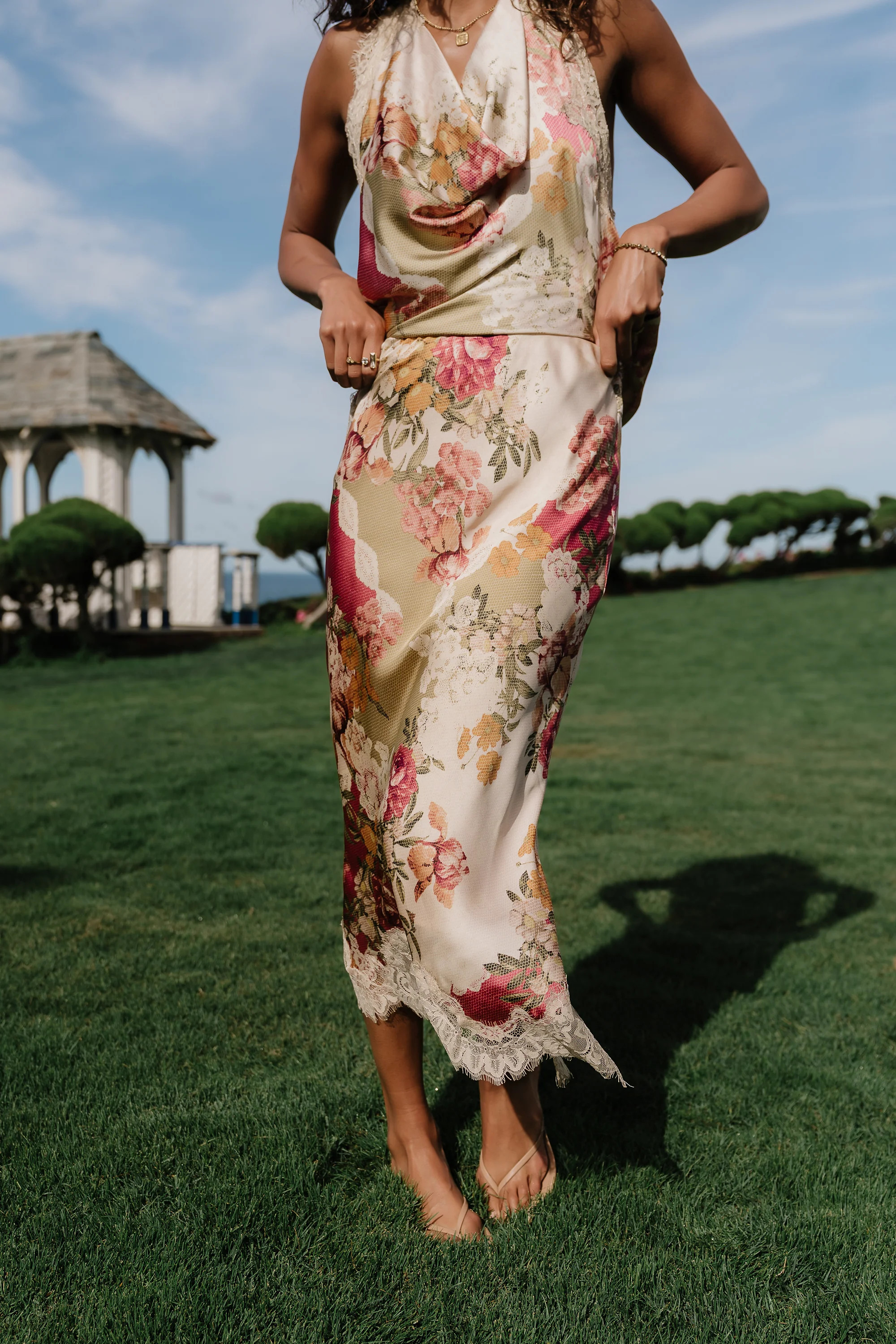 Victoria Floral Maxi Skirt | Böhme US