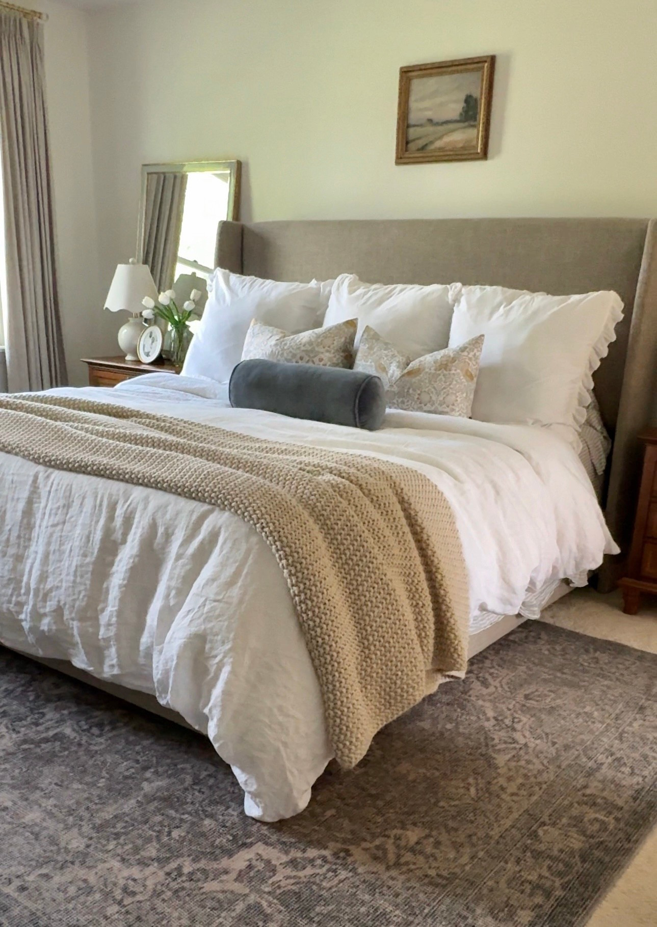 Cozy layered linen bedding feels so luxurious 

#bedding #bedroominspo 

#LTKSaleAlert #LTKdayinmylife #LTKHome