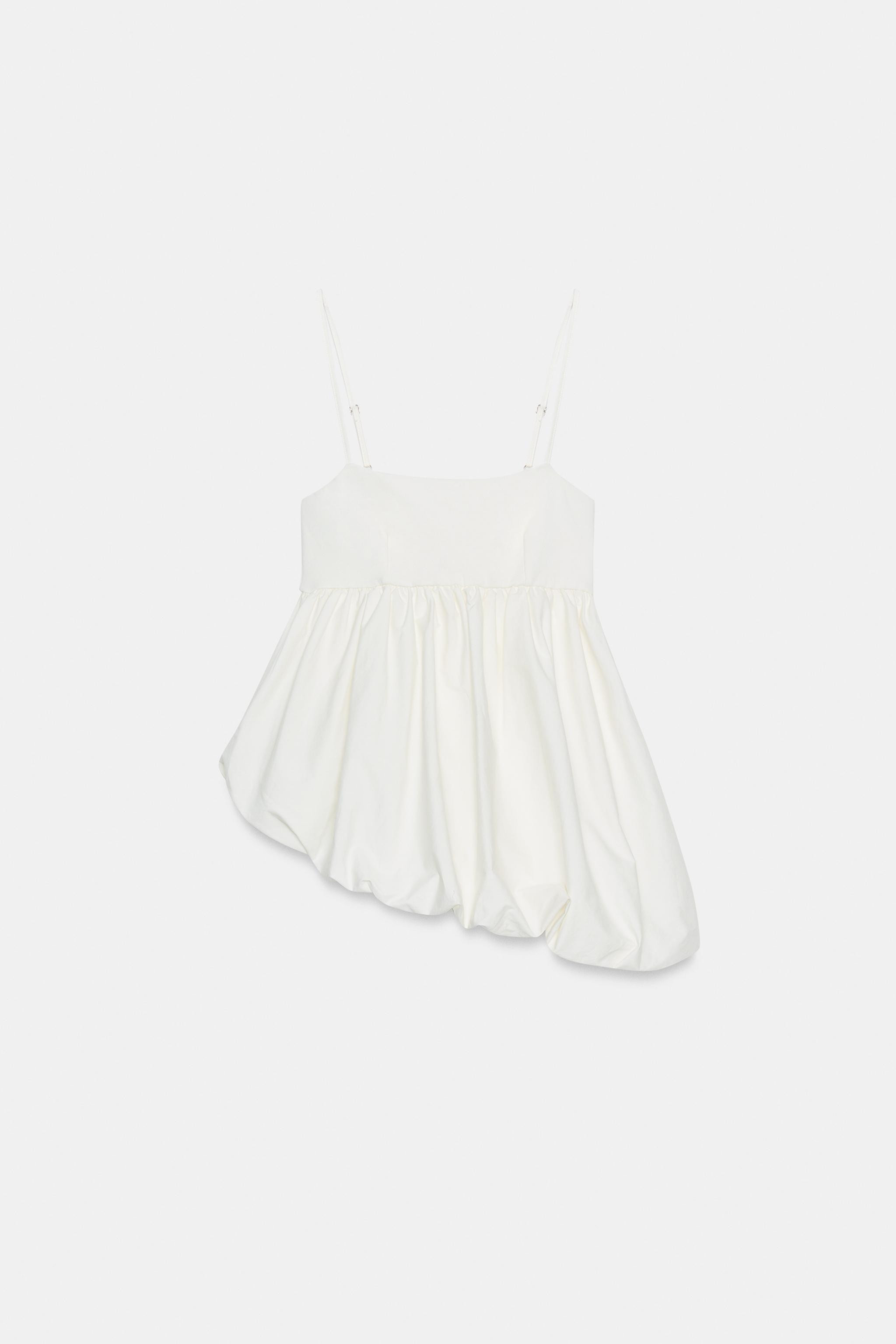 BALLOON STRAP TOP | Zara US