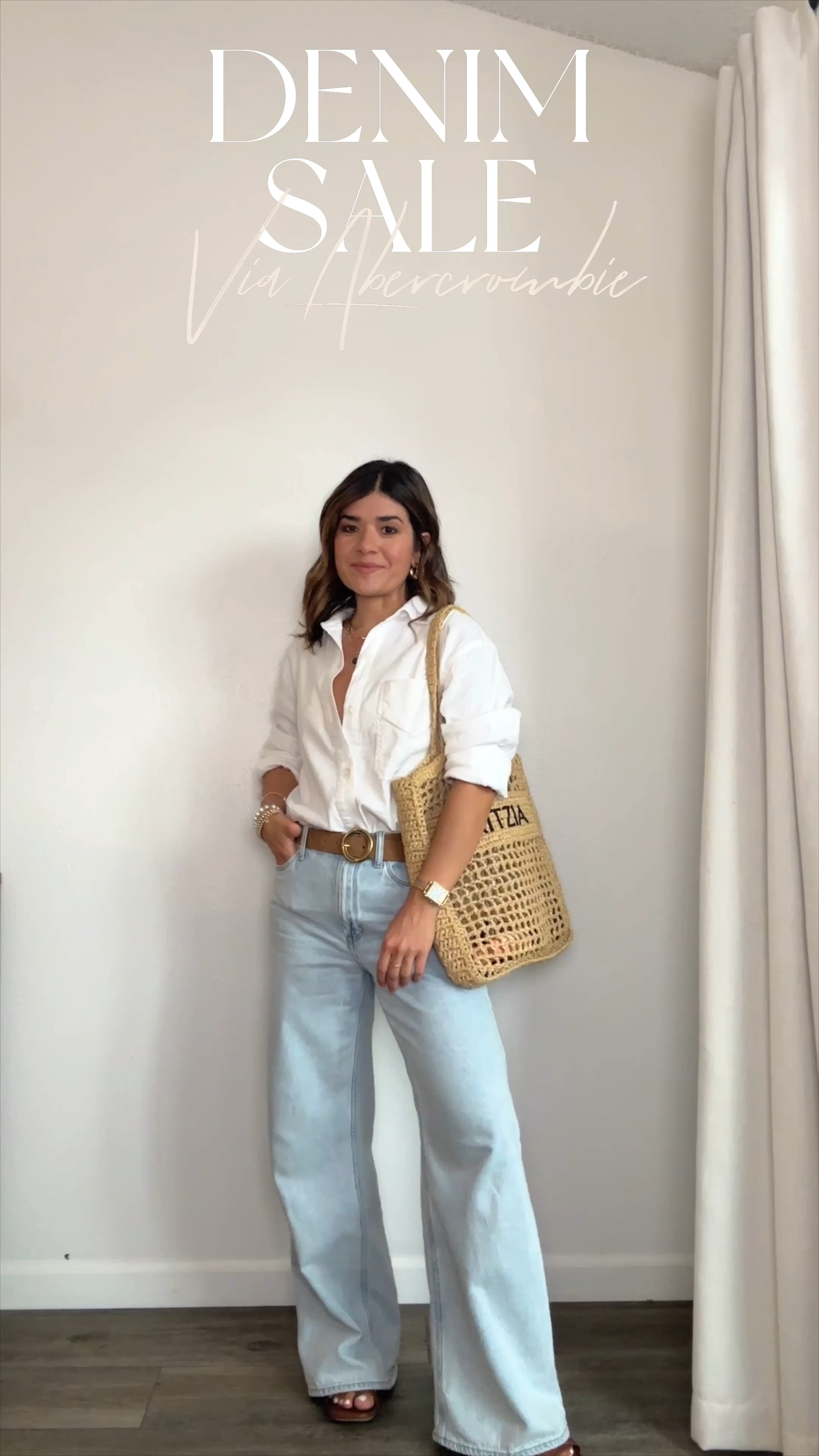 Take 25% off my favorite jeans via Abercrombie!!! They run tts. I’m wearing size 25 short. 
Abercrombie denim, Abercrombie jeans, Abercrombie, loose jeans, wide leg jeans

#LTKFindsUnder100 #LTKxAF #LTKSaleAlert